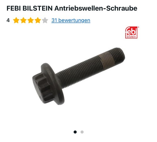 Febi bilstein 40112 achswelle - febi,