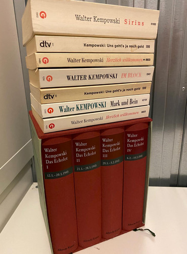 Walter kempowski konvolut - walter,