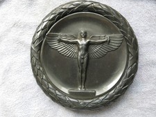 Medaille/Emblem Knabe mit Flügeln und Ehrenkranz, 1940er Jahre