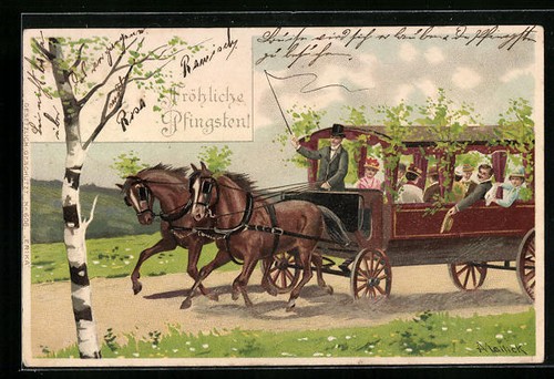 Künstler alfred mailick - künstler-ak,