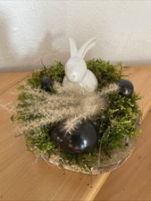 Osterhase auf  Baumscheibe
