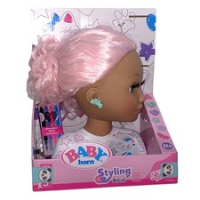 BABY born Stylingkopf Kreativ – Frisierkopf mit Zubehör für Kinder ab 3 Jahren ✅