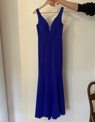 Blaues abiballkleid - blaues,