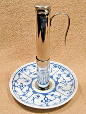 Bierwärmer auch als Getränkekühler WMF, Indisch Blau, Strohmuster Porz. #W1013