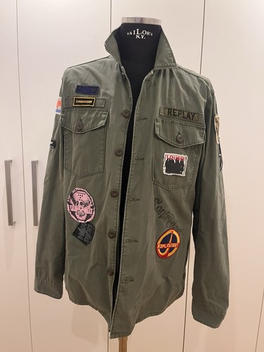Replay militäry herren jacke - herren,