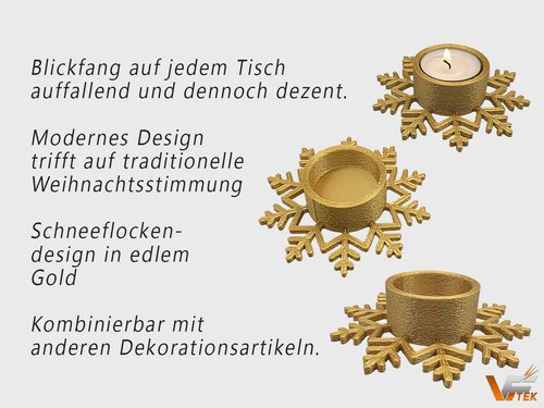 Teelichthalter deko set - deko,
