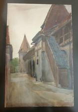 Original aquarell von - aquarell,