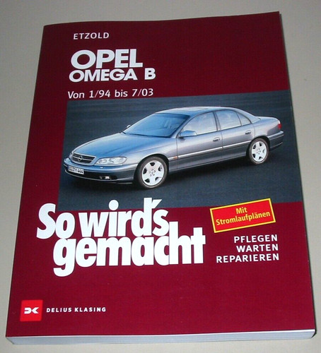 Reparaturanleitung opel omega - reparaturanleitung,