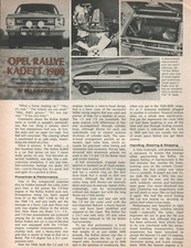 1968 Opel Rallye Kadett 1900 -