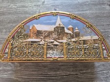 Truhe Blech Bogentruhe Lebkuchen Schmidt Plätzchen Weihnachten Dose Blechdose