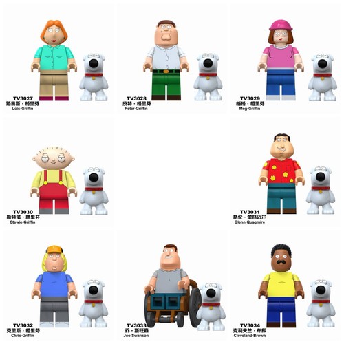 Custom lego family - family, guy