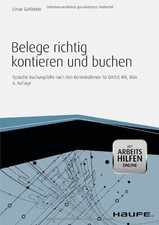 Belege richtig kontieren und buchen - mit Arbeitshilfen Buch Haufe-Lexware