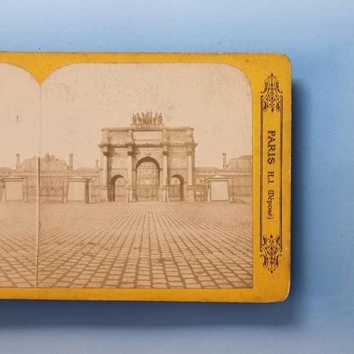 Paris stereoview 1870 - stereoview, um