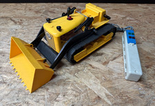 GAMA Mechanic Raupe Bulldozer mit Fernbedienung – Vintage Bagger 1970er Germany