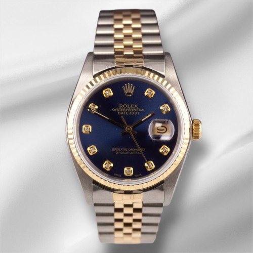 Rolex datejust gelbgold - mm,