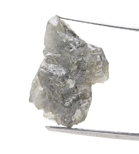Grauschwarzer natur rohdiamant - grauschwarzer, natur-rohdiamant