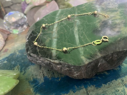Goldarmband für kind mit - ❤,