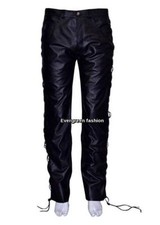 Herren Lederhose Bikerhose