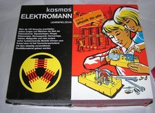 Kosmos Elektromann Lernspielzeug ca 1970  in OVP