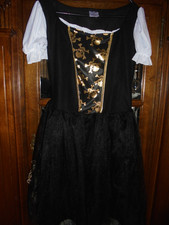 Piratenkleid Karneval schwarz