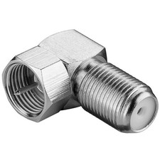 Cabelcon 90-FM-FF Angel F-Winkelstecker 90° Gr. für Antennenkabel Winkel Adapter