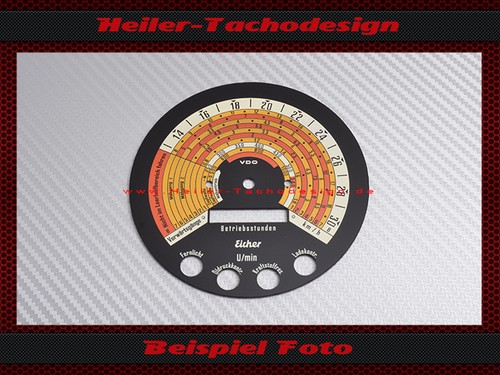 Tachoscheibe für traktormeter - tachoscheibe,