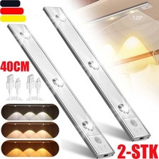 2Pcs 40CM Unterbauleuchte mit Bewegungsmelder Licht Strip Küche  Nachtlamp DHL