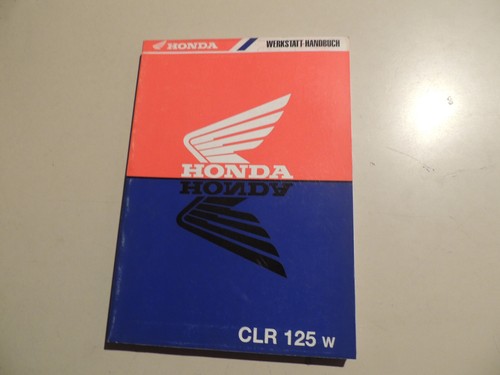 Werkstatt hand buch honda clr - werkstatt,
