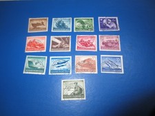 DR 1944 MNR 873-885 Wehrmacht II je Vollstempel Reichenberg Sudeten 07.06.1944