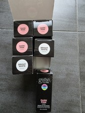 6x Gelish Polygel 4× Dark Pink 2× Bright White – je 60 ml