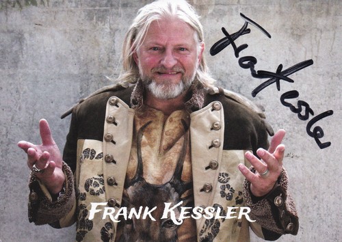 Autogrammkarte frank kessler - frank,