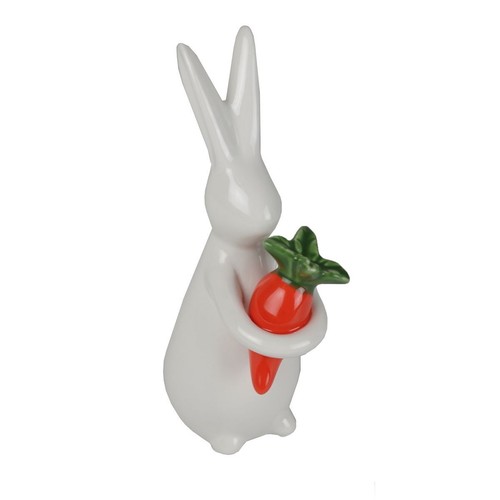 Hase fritz mit karotte keramik - fritz,