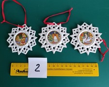 Hutschenreuther Schmuckstern Porzellan Winter/Weihnachtsmotive keine OVP