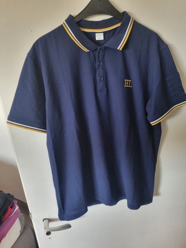 Dunkelblaues poloshirt größe - dunkelblaues,