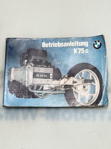 Bmw bedienungsanleitung k75 k - bmw,