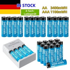 1,5V AA AAA Wiederaufladbar