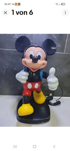 Mickey mouse telefon - mickey,