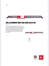 Mont Blanc Roof Bars AMC Aero AE49 Dachträger Alu Traversen