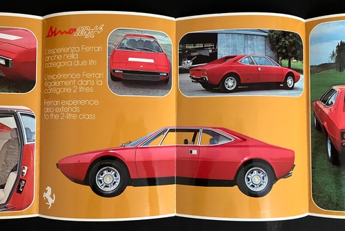 Ferrari dino 208 - ferrari, prospekt