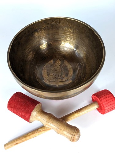Klangschale gravur buddha - -,