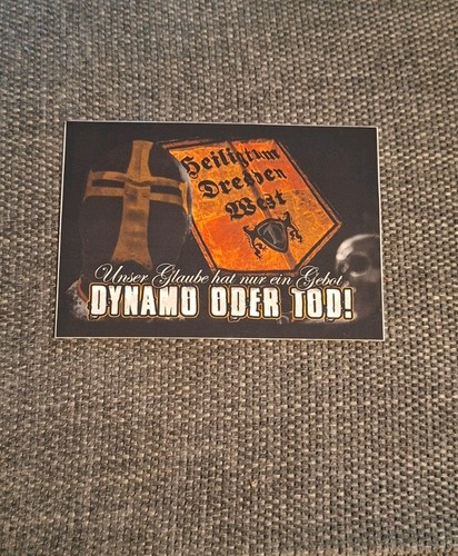 Aufkleber ultras fans dynamo - aufkleber,