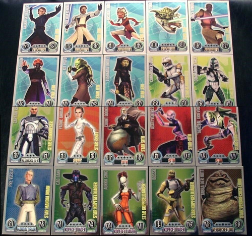 Topps force attax - attax, wars