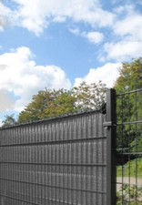 Sichtschutz 80x500cm HDPE, Zaungewebe Balkonverkleidung Windschutz Tennisblende