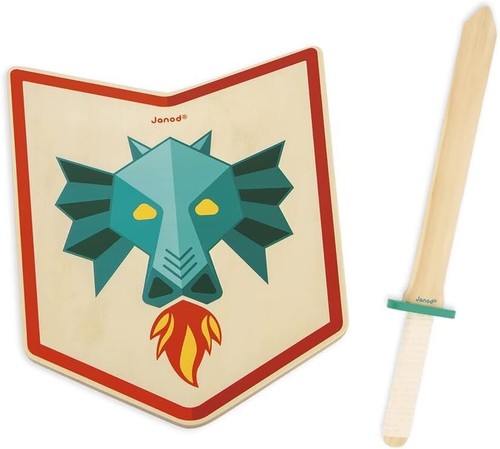 Janod holz drache - drache, ritter