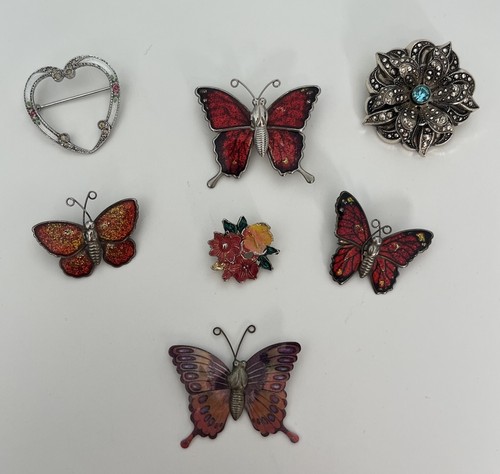 Vintage broschen konvolut - vintage,
