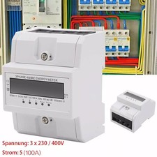 Drehstromzähler geeicht 100A