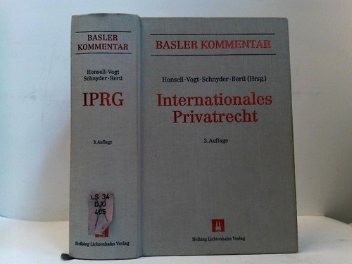 Internationales privatrecht - internationales,