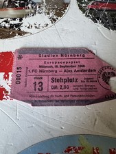 1. FC Nürnberg Eintrittskarte