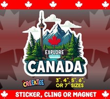 Explore Canada Bumper Sticker