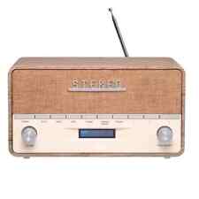 Tischradio mit DAB DAB+ Radio Küchenradio Digitalradio Retro Wecker Bluetooth